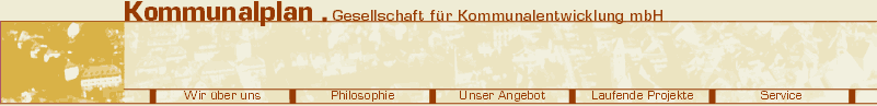 Kommunalplan - Gesellschaft für Kommunalentwicklung mbH